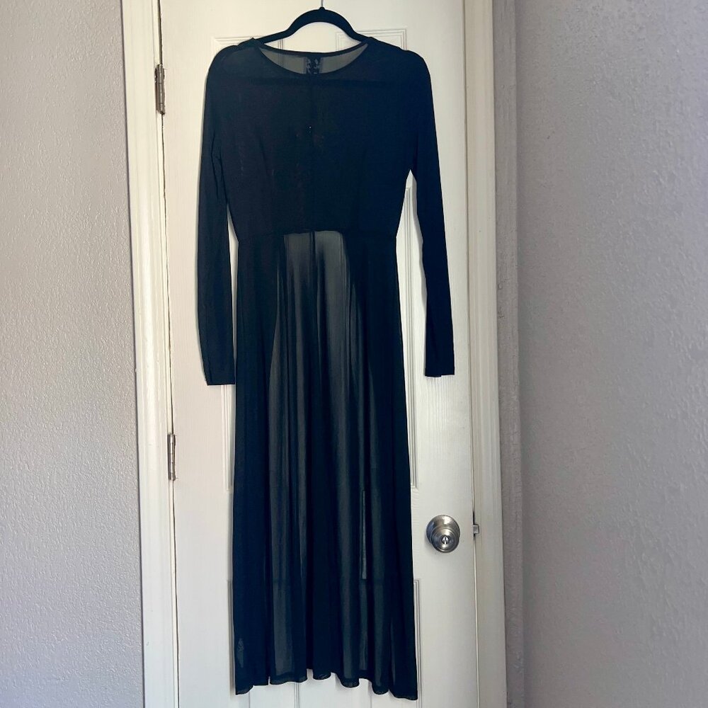 NWT Lola May Mesh Dip Hem Top (ASOS) - Size 8/M - Picture 2 of 8